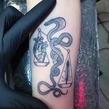 Intricately Intertwining Snake Tattoos Using Black And White Ink Snake Tattoo Cobra Tattoo Tattoos
