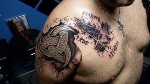The triskele tattoo can be interpreted in many ways, but similarly to the slavic and some other cultures, the number 3 in the celtic culture is considered sacred. Triskele Tattoos