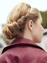 The contrast of faded sides show how thick hair is while eliminating the possibility of hair sticking straight out. 11 Chignon Hairstyles We Love Chignon Hair Tutorials