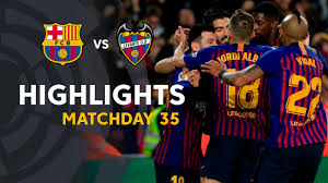 Watch online barcelona vs levante live streamings for free. Highlights Fc Barcelona Vs Levante Ud 1 0 Youtube