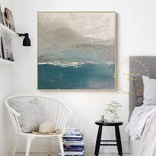 Maybe you would like to learn more about one of these? Extra Large Canvas Wall Art Abstract Huge Turquoise Blue