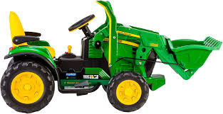 The john deere ground force takes outdoor play excitement to the next level! Amazon Com Peg Perego John Deere Ground Loader Ride On Green Toys Games