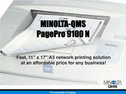 Posted on jan 02, i want windows 7 driver for minolta qms pagepro w. Ppt Minolta Qms Pagepro 9100 N Powerpoint Presentation Free Download Id 6452254