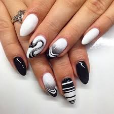 Don't be so shy, try these cool variants on your nails and you won't. 30 Stylish Black White Nail Art Designs For Creative Juice