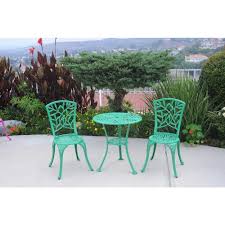 Cast aluminum patio bistro furniture set. Cast Iron Patio Furniture Sets Ideas On Foter