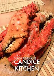 candice kitchen 自家浪漫美食行 日本豪華蟹宴自家版 超簡易鹽燒牛油皇帝蟹腳 附食譜 by lc square grill king crab food chicken wings