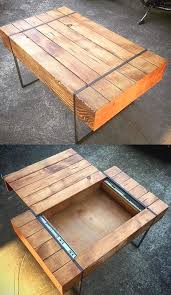 Creative Diy Coffee Tables Wood Projects Plans Diy Coffee Table Coffee Table With Hidden Storage