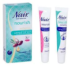 Nair hair removal remover depilatory products. Buy Nair Hair Remover Natural Argan Oil Upper Lip Kit 20ml Features Price Reviews Online In India Justdial