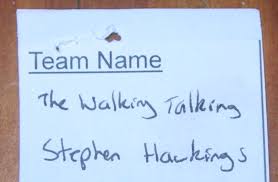 If we don't win, i'm suing stormy daniel radcliffe. Trivia Team Name Puns