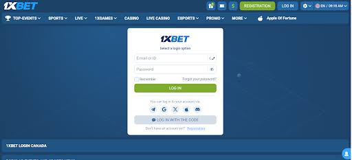 1xBet Canada Login - Sign In to Your Account