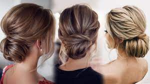 How To Simple Updo Bridesmaid Hairstyles Hairstyles Official Youtube Long Hair Updo Bridemaids Hairstyles Bridesmaid Hair