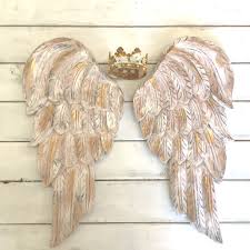 Distressed Angel Wings Angel Wings Wall Decor Angel Wings Nursery Decor Shabby Chic Wall Decor Distressed A Angel Wings Wall Decor Angel Wings Wall Angel Decor