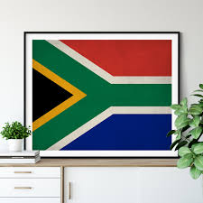 Welcome to sticky things wall stickers south africa, where we sell a wide range of wall stickers, wall decals, wallpaper and wall murals.we offer free gift wall decals with every online order plus get free courier delivery in south africa for orders over r500. South Africa Flag Print South African Flag Art Flag Poster Flag Wall Art South African Art South Africa Art South African Gifts