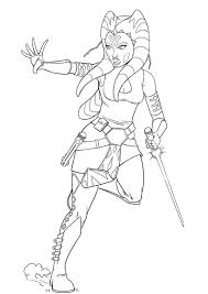 Download and print these ahsoka coloring pages for free. Ahsoka Tano By Me 9gag