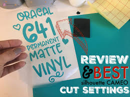 Oracal 641 Matte Permanent Vinyl Best Silhouette Cameo Cut