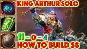 Smite How To Build King Arthur King Arthur Bluestone Pendant Solo Build Season 8 Conquest Guide Youtube With king arthur, we have our first mortal man in the battleground of the gods. smite how to build king arthur king arthur bluestone pendant solo build season 8 conquest guide