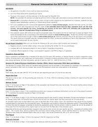 2014 General Information and Instructions for RCT-126 (RCT-126-I)