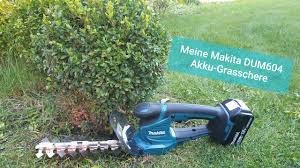 Makita 18v Akku Grasschere Dum604 Produkttest Vorstellung Vergl Dum604zx Dum604rfx Dum168z Youtube