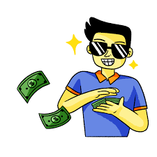 Make It Rain Money Sticker By Goodstuph For Ios Android Giphy You can always download and modify the image size according to your needs. make it rain money sticker by goodstuph