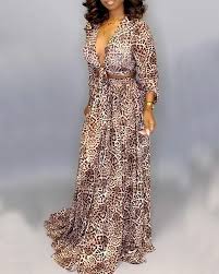 Lace Insert Print Cami Top Pleated Skirt Set Leopard Deep V Knotted Top Maxi Skirt Sets In 2020 Two Piece Dress Piece Dress