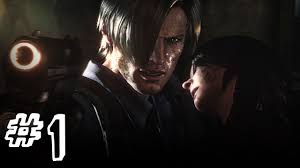 Resident Evil 6 Gameplay Walkthrough Part 1 Leon Helena Campaign Chapter 1 Re6 Youtube