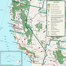 Asia physical relief map rivers 1907 g54anr of 8. Pacific Southwest Region