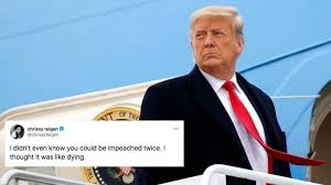 Impeach means to charge someone with doing something wrong, specifically a high if you impeach a president, you charge him or her with a crime. 9nr6kc1vqdmcom