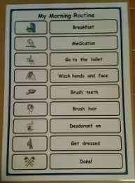 Details About My Morning Routine Checklist Support Aid For Autism Adhd Visual Learners Sen