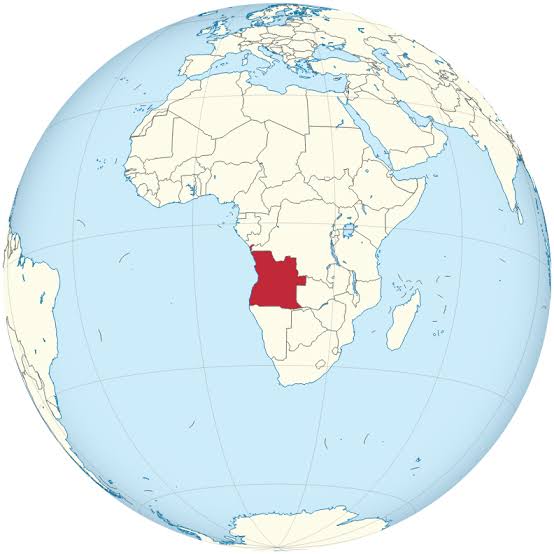 Resultado de imagen para angola globe map