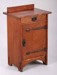 A strap hinge is a hinge type with two flaps, which are typically long, narrow, and triangular, arranged on they are commonly used in cabinets, doors, and similar applications. California Historical Design Gustav Stickley Strap Hinge Cabinet C1910 1912