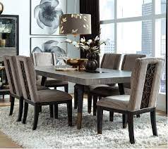 Nicolette Home Ryker Table And 6 Chairs In Nocturn Black And Coventry Grey Nfm In 2021 Dining Room Table Set Wood Dining Chairs Dining Room Table