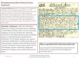 Odată cu intrarea româniei în război şi crearea frontului român, basarabia s‐a pomenit implicată efectiv în primul război mondial, constituind spatele acestui front. Inceputul Primului RÄƒzboi Mondial Consemnat In Jurnalul Regelui Carol I Vasile Docea Ppt Herunterladen