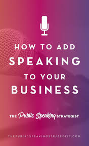 If You Re A Small Business Owner Looking To Add Speaking To Your Business But You Have No Idea Wh Creative Small Business Public Speaking Start Online Business