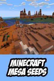 Minecraft Mesa Seeds For Java Edition For Pc Mac Minecraft Minecraft Seed Mesa