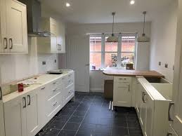 Alabaster paint is a classic white color that looks great in the kitchen. Kirchen From Diy Kitchens Colour Choice Mumsnet