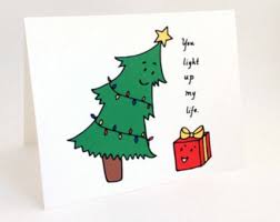 Cute Best Friend Christmas Card Punny Holiday Love Card Etsy Cute Christmas Cards Funny Christmas Cards Romantic Christmas Cards