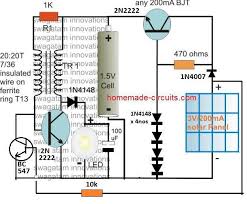 Home/solar circuit diagrams/solar panel schematic circuit diagram. Simple Solar Garden Light Circuit With Automatic Cut Off Homemade Circuit Projects