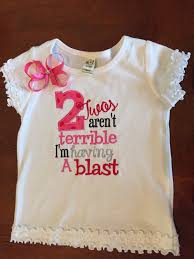 2nd Birthday Birthday Ideas For 2 Year Old Daughter Girls Second Birthday Shirt Terrible Twos Fun Birthday Shirt Girls 2nd Birthday Ruffled Shirt Girl 2nd Birthday Birthday Shirts 2nd Birthday Party For Girl