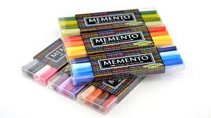 Memento Markers 4 Color Set Techo Lineup Hobonichi Techo