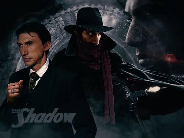 Adam Driver as The Shadow (if they ever get a new film off the ground)  Concept Art : r/comicbooks