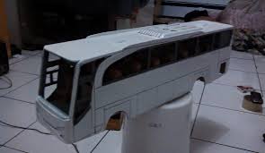Cara Membuat Miniatur Bus Dari Triplek Kardus Dan Akrilik Semua Ukuran Mdf Cru