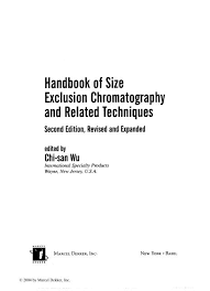 Seamless transfer of images and movies from your canon camera to your devices and web services. Handbook Of Size Exclusion Chromatography And Related
