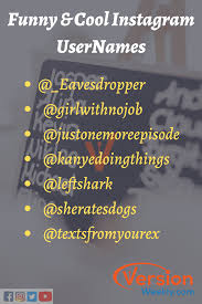 Funny Ig Usernames In 2020 Name For Instagram Instagram Username Ideas Good Instagram Names
