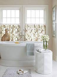 Diy embroidered curtains via you will need a cotton curtain, embroidery floss or medium gauge yarn, and a printout of the pattern. Tips For Designing Your Dream Bathroom Bathroom Window Coverings Bathroom Window Treatments Bathroom Window Curtains