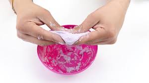 Pour the warm water into a bowl and add you food coloring. 3 Ways To Make Slime Without Glue Wikihow