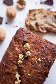 rezept fur bananenbrot mit schokolade und walnussen bananen brot bananenbrot bananenkuchen rezepte
