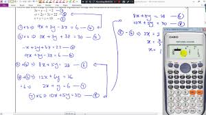 Yearly plan sekolah week/ date. Kssm Form 4 Add Maths 3 1 System Of Linear Equations In 3 Variables Elimination Method Youtube