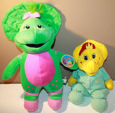 Vintage baby bop plush dinosaur stuffed animal barney character toy 1990s. Pin On Toys