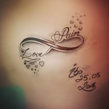 Infinity Sign By Tattoo By Ibo Unendlichkeitszeichen Tattoo Handgelenk Unendlichkeitszeichen Tattoo Tattoos Mit Namen