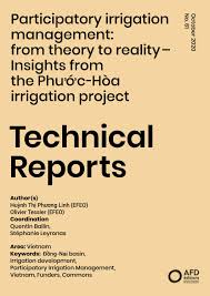 Nos dernières prestations effectuées en matière de management. Participatory Irrigation Management From Theory To Reality Insights From The PhÆ°á»›c Hoa Irrigation By Agence Francaise De Developpement Issuu